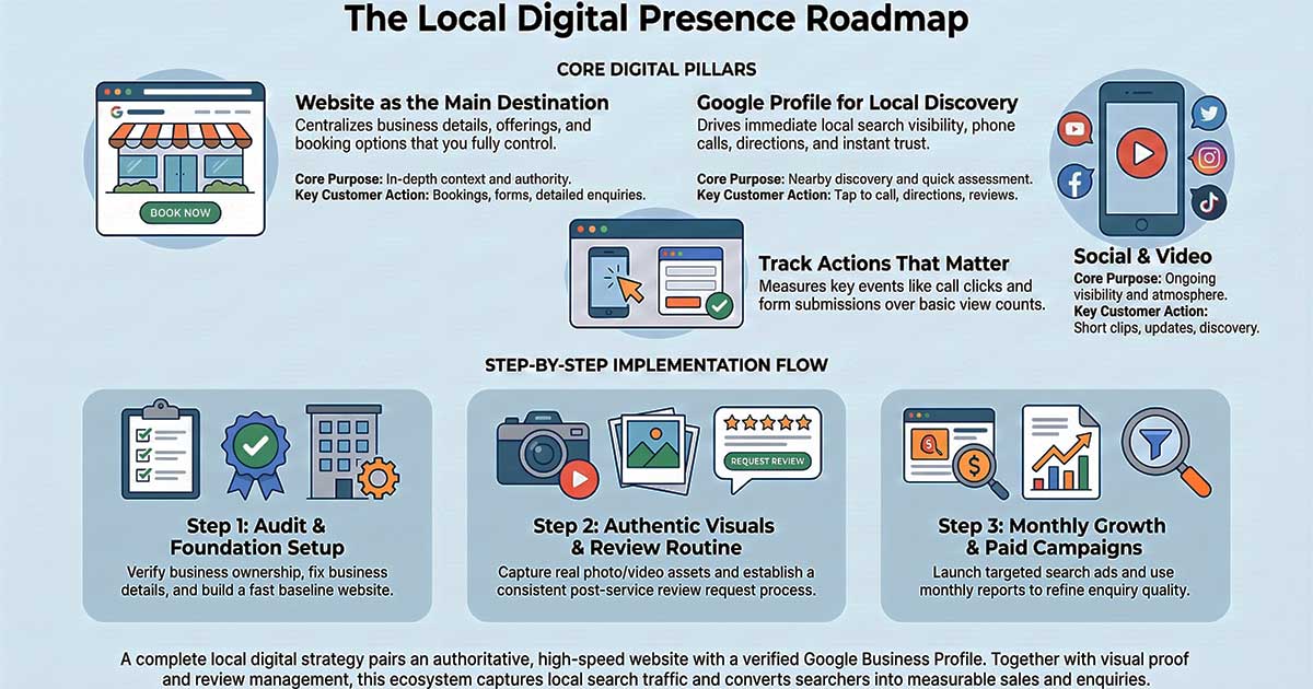 Local digital presence roadmap